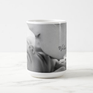 Caneca De Café Mug de café com Dia de as mães de fotos minimalist