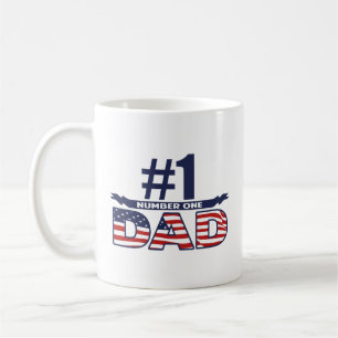 Caneca De Café Mug de café com Pai Número Um