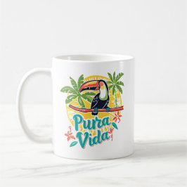 Caneca De Café Mug De Café Da Costa Rica Pura Vida Toucan