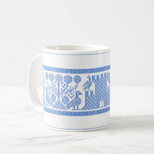 Caneca De Café Mug de Café de Aves Renascentes e Castelos