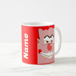 Caneca De Café Mug de café de café assustador do Halloween,