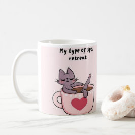 Caneca De Café Mug de café de gato bonito - Presente engraçado pa