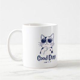 Caneca De Café Mug de café de gato fresco refrigerado e bonito pa