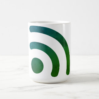 Caneca De Café Mug de Café de Ícone WiFi