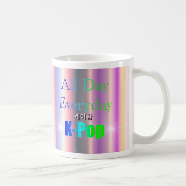 Caneca De Café Mug De Café Do Pop K Todo Dia (Direita)