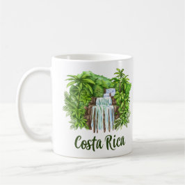 Caneca De Café Mug de Café em Cascata na Costa Rica
