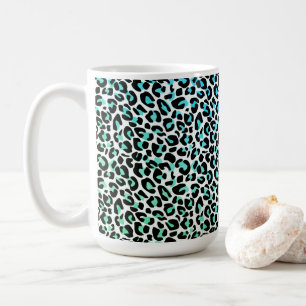 Caneca De Café Mug de café impresso do Leopardo
