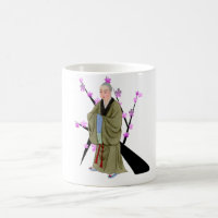 Mug de café monge budista
