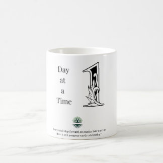 Caneca De Café Mug de café motivacional - Um dia de cada citação