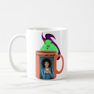Caneca De Café Mug de café novidade com esquilo