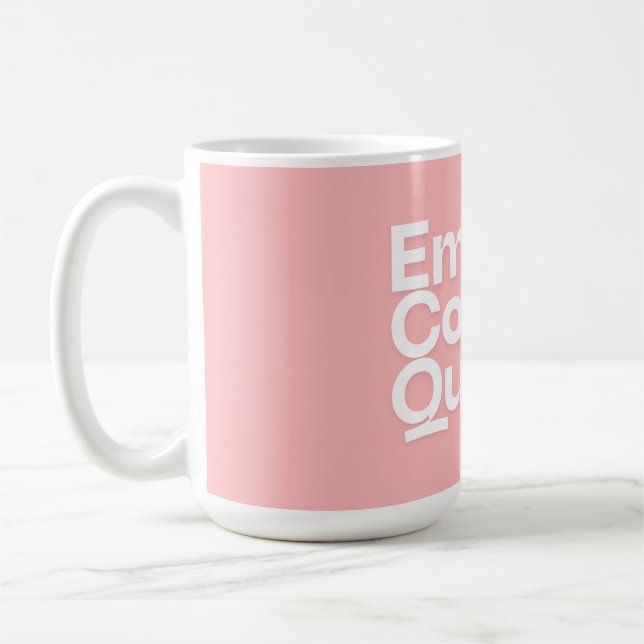Caneca De Café Mug de Café Personalizado - Presente de Nome Perso (Esquerda)