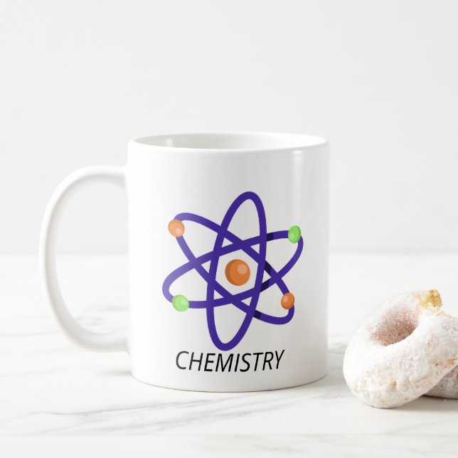 Caneca De Café Mug de café personalizável (Com Donut)