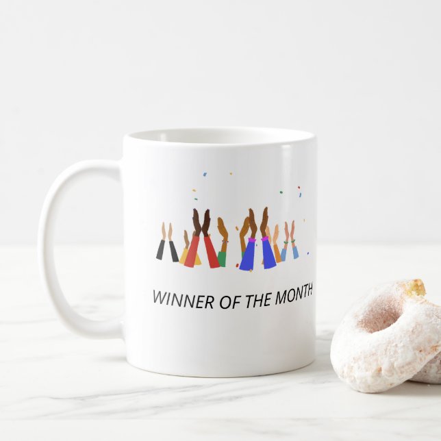 Caneca De Café Mug de café personalizável (Com Donut)