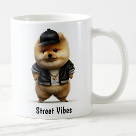 Caneca De Café Mug De Café Pomeraniano De Hip Hop