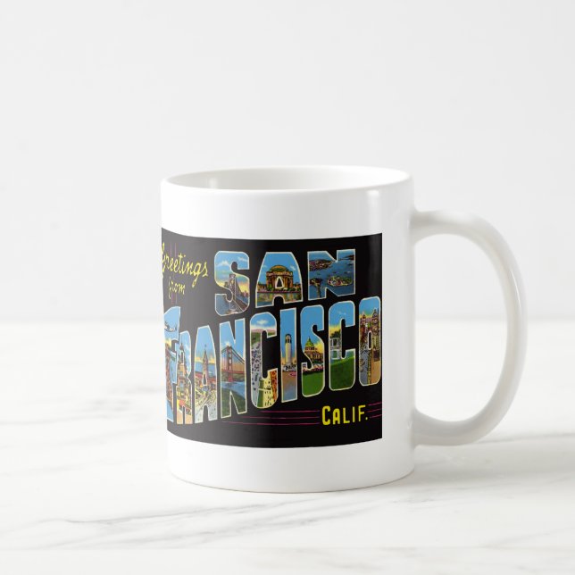 Caneca De Café Mug de café São Francisco (Direita)