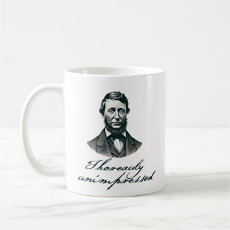 Caneca De Café Mug de café "Thoreauly Unimpressionado"