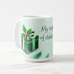 Caneca De Café Mug de café verde para presente de Natal