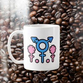 Caneca De Café Mug de Celebração do Blossom Orgulho