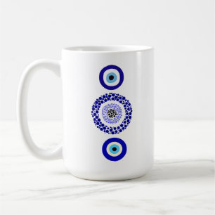 Caneca De Café Mug De Cerâmica De Olho Azul Personalizado