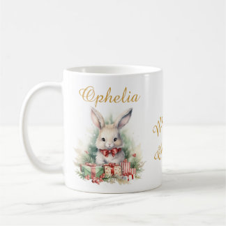 Caneca De Café Mug de coelho de Natal