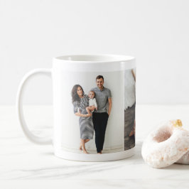 Caneca De Café Mug de Colagem de Fotografias Personalizado