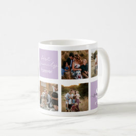 Caneca De Café Mug de Colagem de Fotos da Família Personalizada -