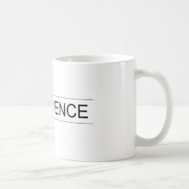 Caneca De Café Mug de Confiança Gráfica - Gradiente por Pôr do So