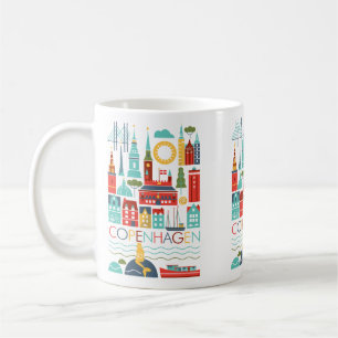 Caneca De Café Mug de Copenhaga