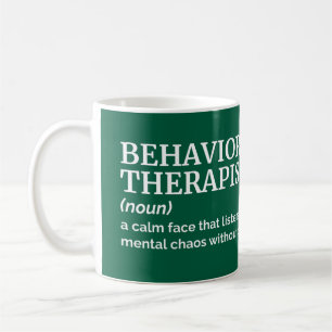 Caneca De Café Mug De Definição De Psicologia Terapêutica Comport