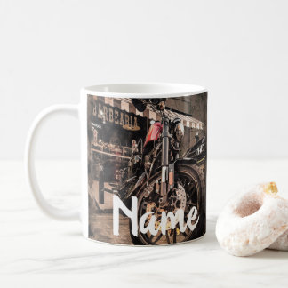 Caneca De Café Mug de Design de Café de Biker de Motocicleta Pers