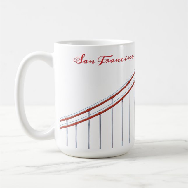 Caneca De Café Mug de dois tons, 15 oz (Esquerda)