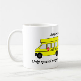 Caneca De Café Mug de driver de barramento escolar