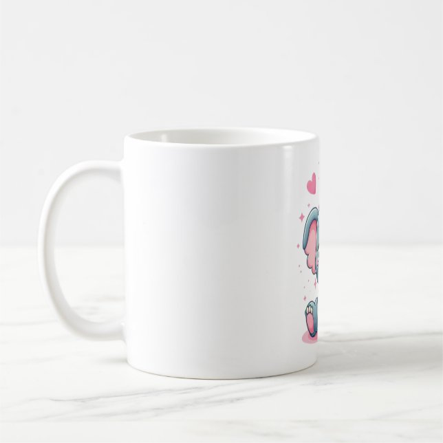 Caneca De Café Mug de Elefante (Esquerda)