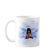 Mug de empoderamento sem medo e fabuloso
