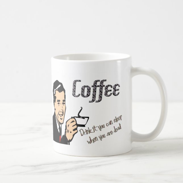 Caneca De Café Mug de Estilo Retroativo (Direita)