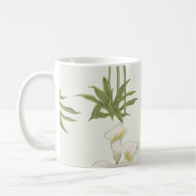 Mug De Flores Presas, Boho Wildflower Cottagecore