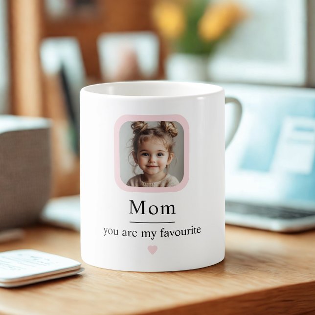 Caneca De Café Mug de Foto da Mãe Personalizada | Você É Meu Favo (Criador carregado)