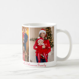 Caneca De Café Mug de Foto de Natal da Família memorável
