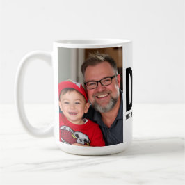 Caneca De Café Mug de Foto Personalizado - Pai, Um Verdadeiro Sup