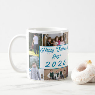 Caneca De Café Mug de Fotografia do Dia de os pais Personalizado