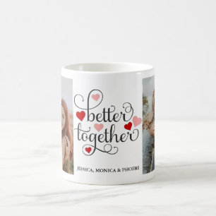 Caneca De Café Mug de Fotografia "Melhor Juntos"