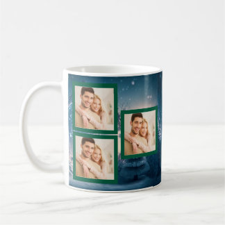 Caneca De Café Mug de Fotografias da Família Personalizável