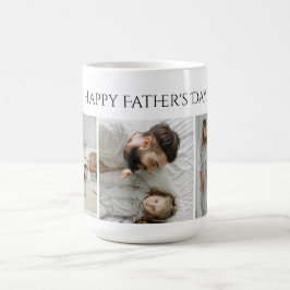 Caneca De Café Mug de Fotografias do dia de os pais - Personaliza