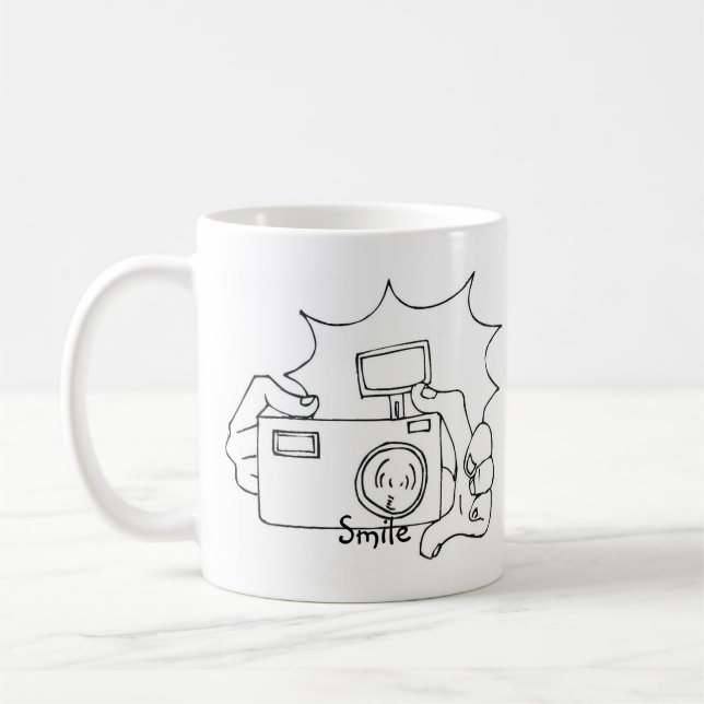 Caneca De Café Mug de fotos no TC! (Esquerda)