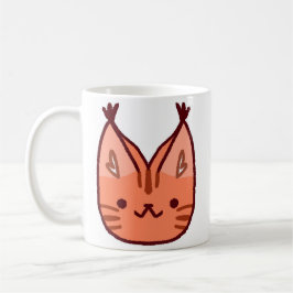 Caneca De Café Mug de Gato de Laranja Cinto REVISTO