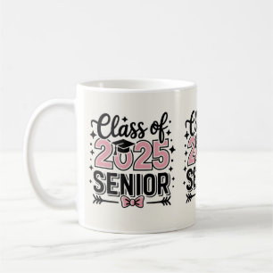 Caneca De Café Mug de Graduação Personalizada - Classe de 2025