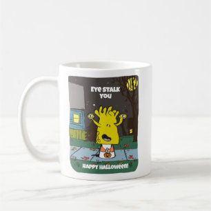 Caneca De Café Mug de Halloween Monstro Bonito Retroativo