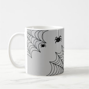 Caneca De Café Mug de Halloween na Web Spider