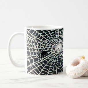 Caneca De Café Mug de Halloween na Web Spider