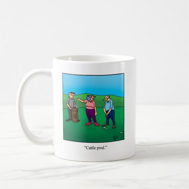 Caneca De Café Mug De Humor De Golfe Para Ela (Esquerda)